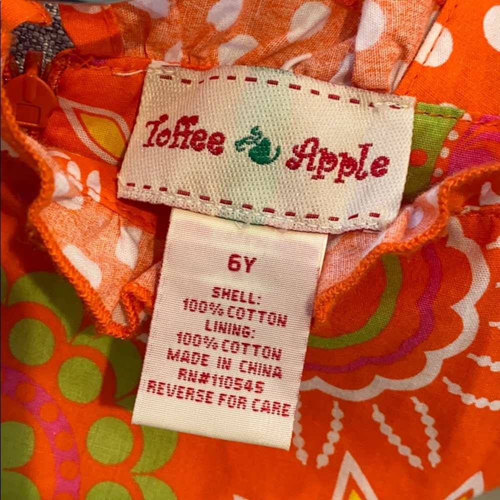 SOLD❗️•ᴛᴏғғᴇᴇ ᴀᴘᴘʟᴇ• Hankerchief Hem Dress - Picture 6 of 6